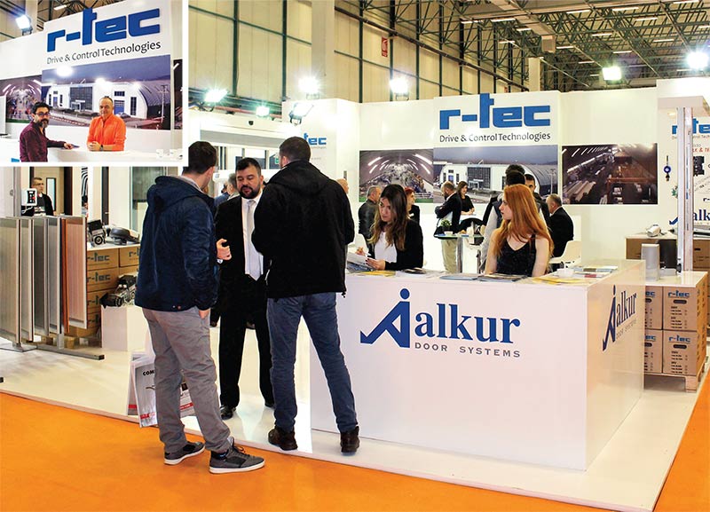 r-tec marka bilinirliği artarak Alkur Kapı Sistemleri ile anılıyor
